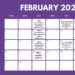 February 2022 Piptle Calendar scaled