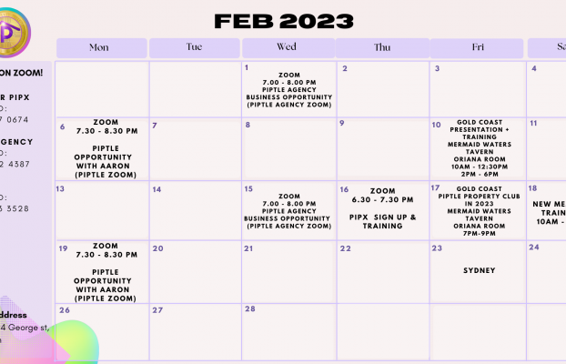 February Calendar 2023
